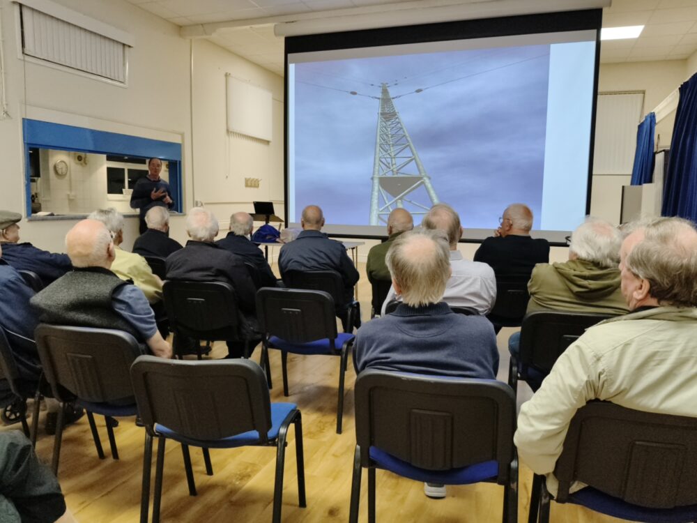 David G4FKI gave a talk on Broadcast Engineering on 17th April 2026