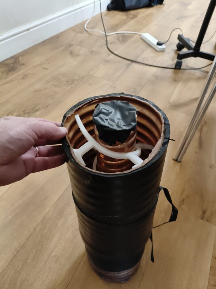 Enormous coaxial cable